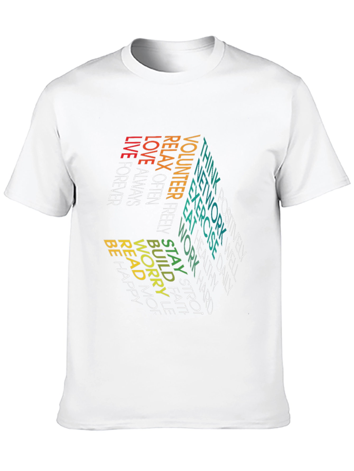 Inspirational Word Art T-Shirt