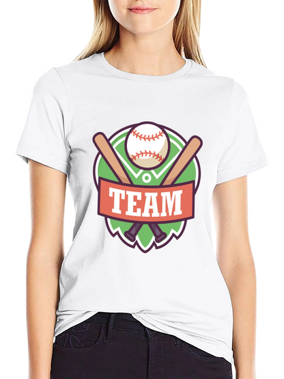 Team Baseball T-Shirt - Sporty Graphic Tee