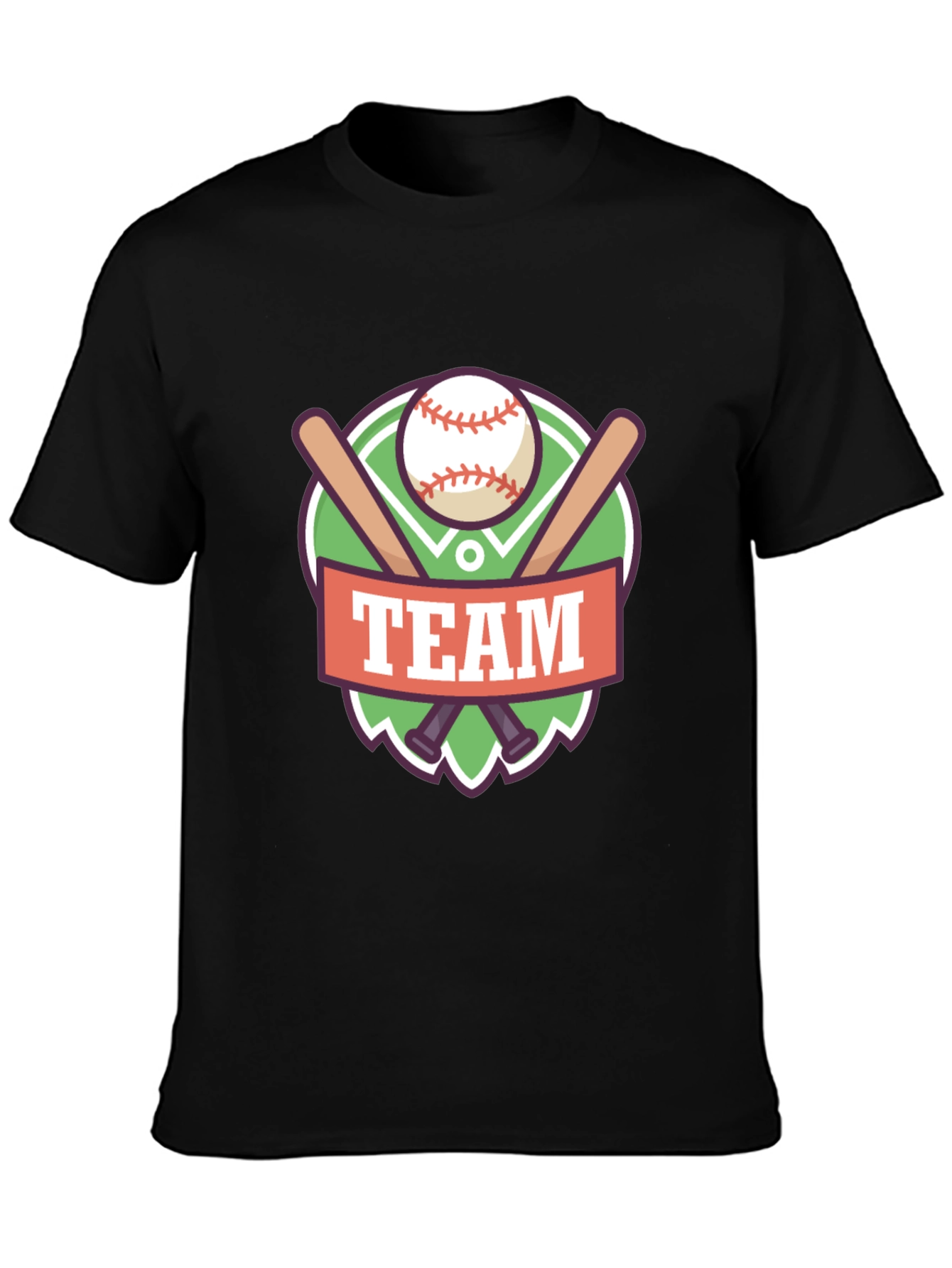Team Baseball T-Shirt - Sporty Graphic Tee