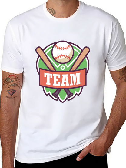 Team Baseball T-Shirt - Sporty Graphic Tee