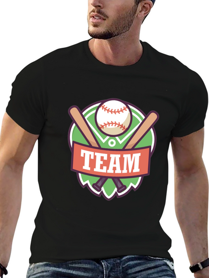 Team Baseball T-Shirt - Sporty Graphic Tee