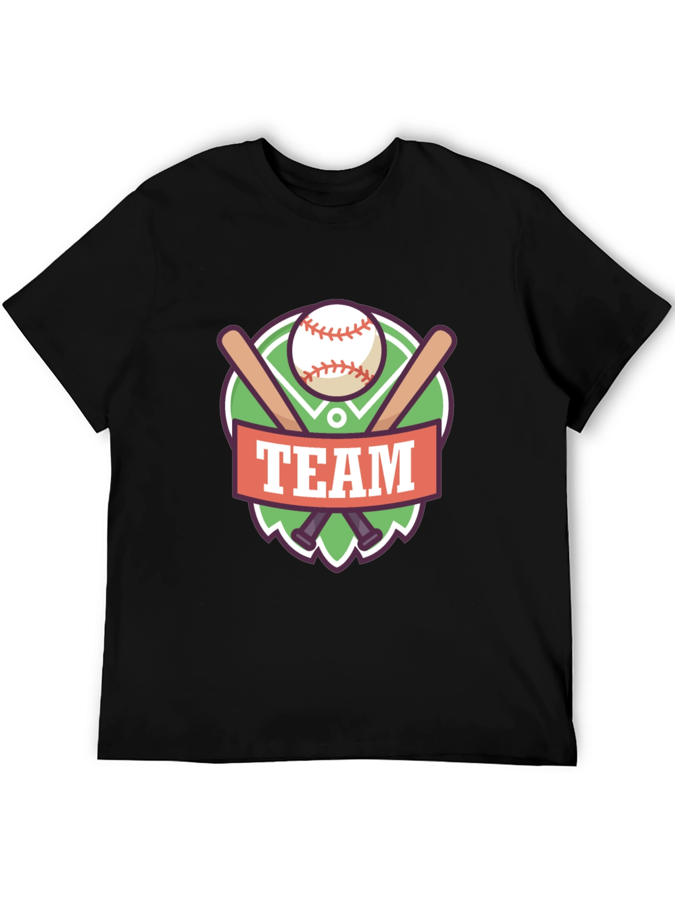 Team Baseball T-Shirt - Sporty Graphic Tee