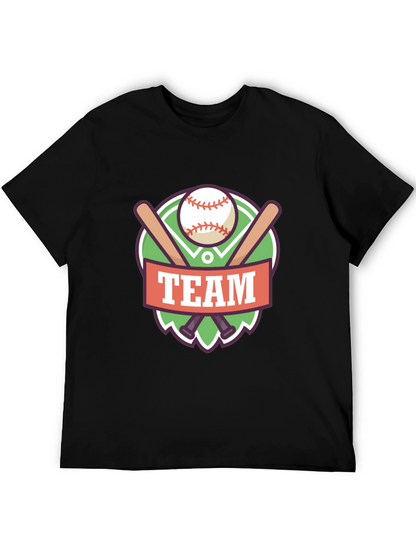 Team Baseball T-Shirt - Sporty Graphic Tee