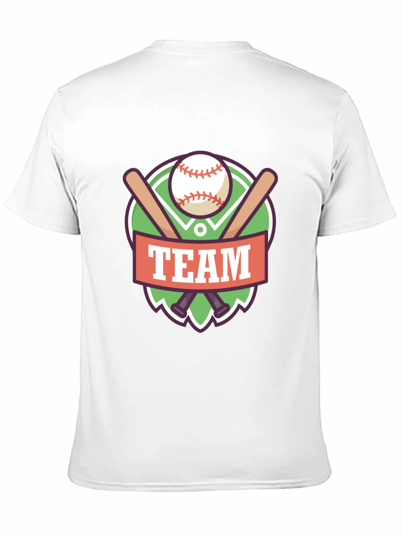 Team Baseball T-Shirt - Sporty Graphic Tee