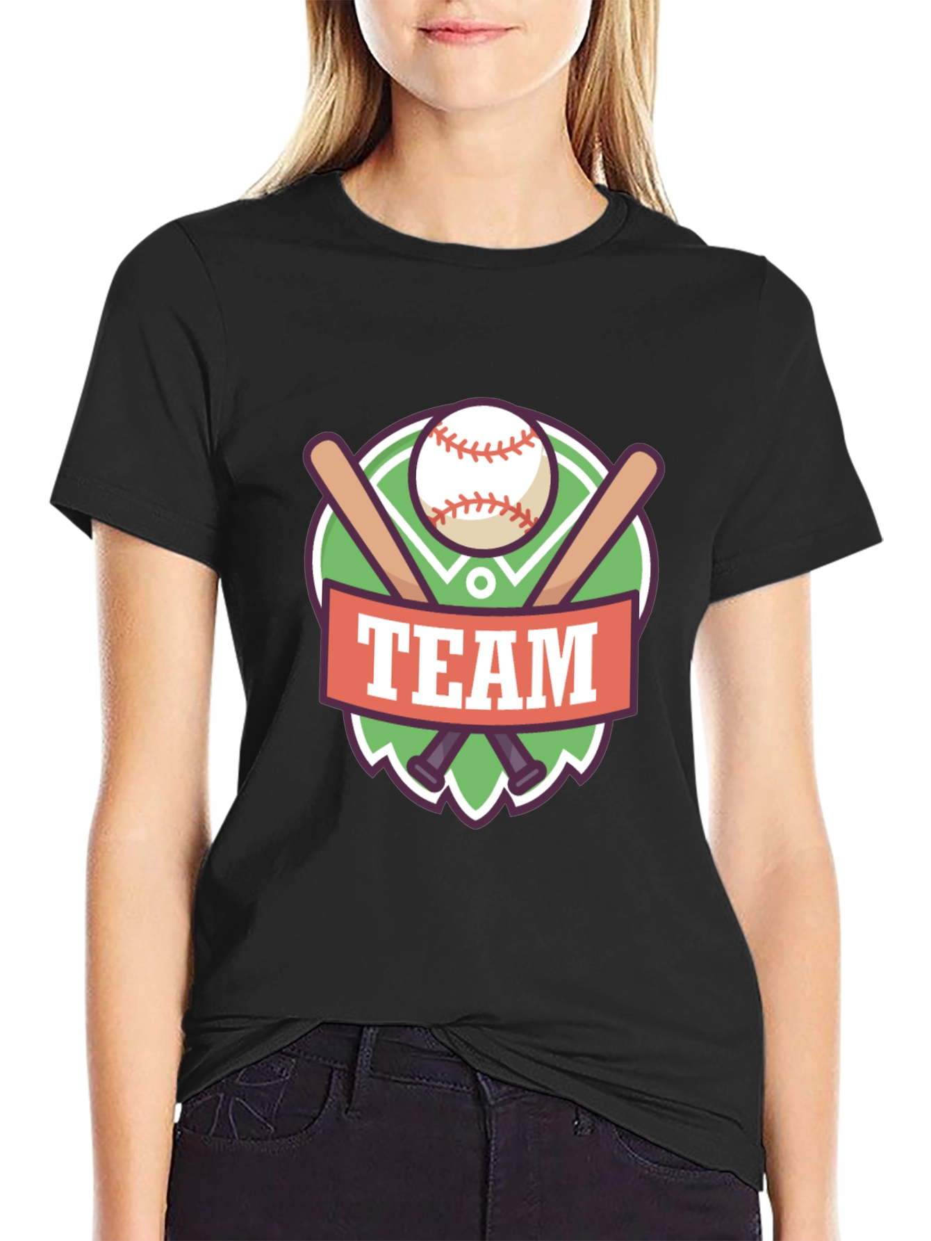 Team Baseball T-Shirt - Sporty Graphic Tee