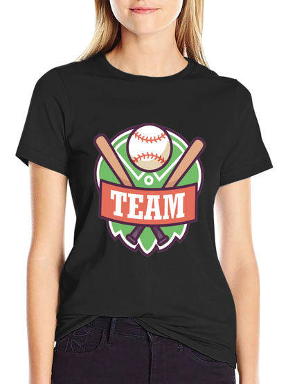 Team Baseball T-Shirt - Sporty Graphic Tee