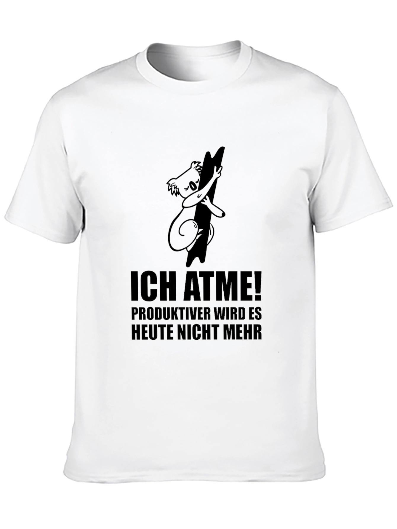 Ich Atme! Koala T-Shirt - Relaxed Humorous