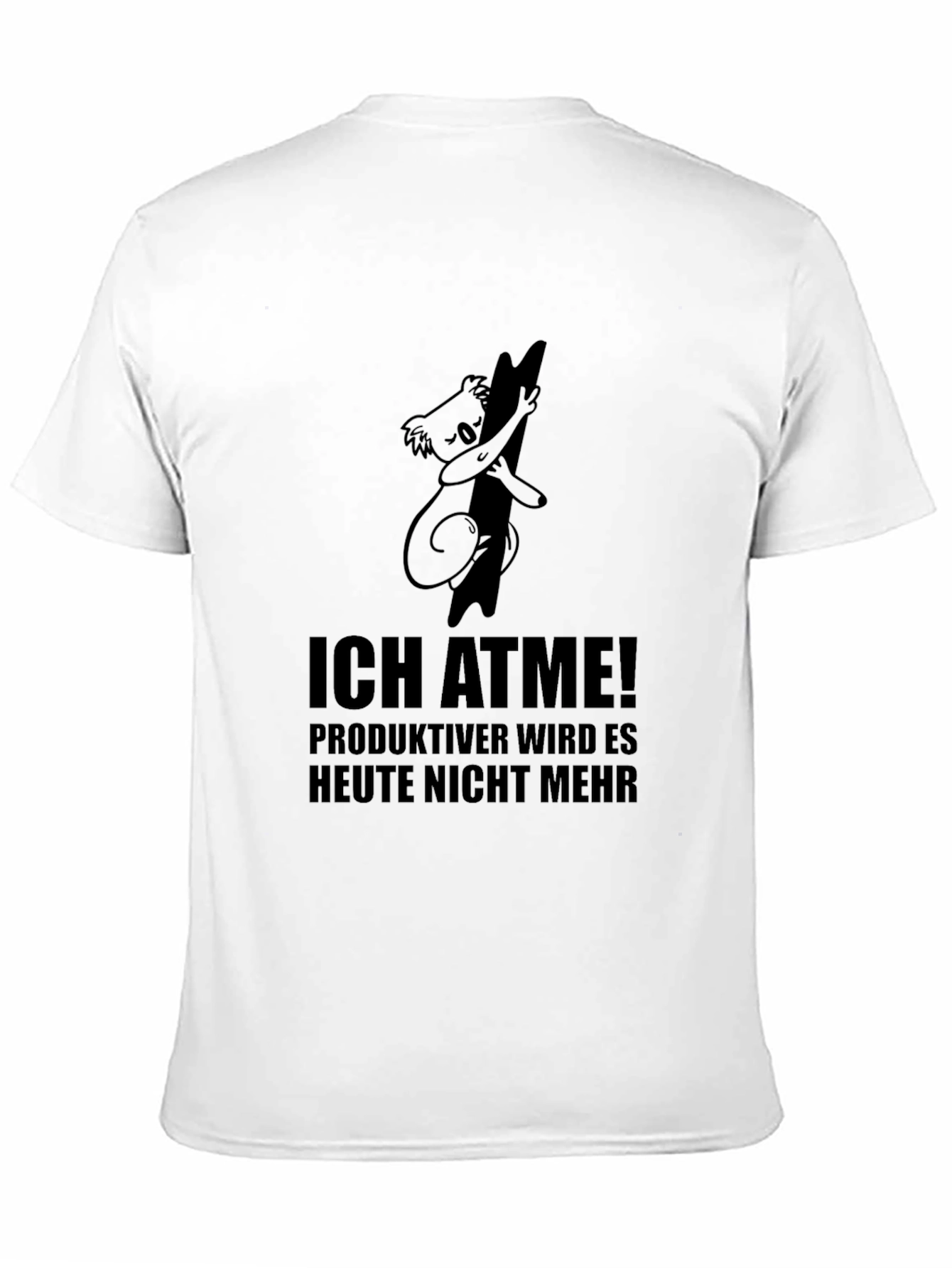 Ich Atme! Koala T-Shirt - Relaxed Humorous