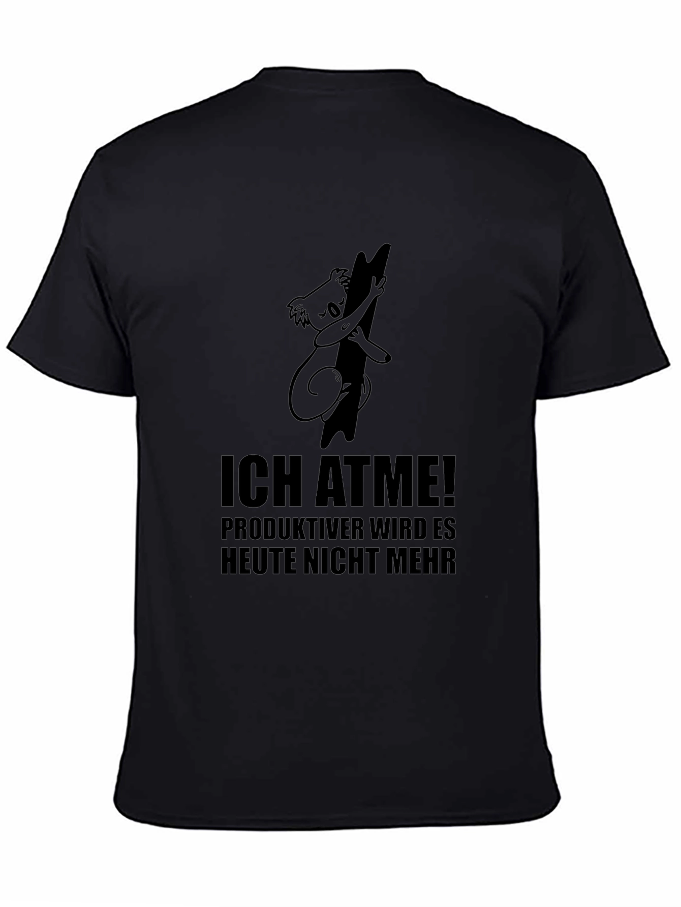 Ich Atme! Koala T-Shirt - Relaxed Humorous