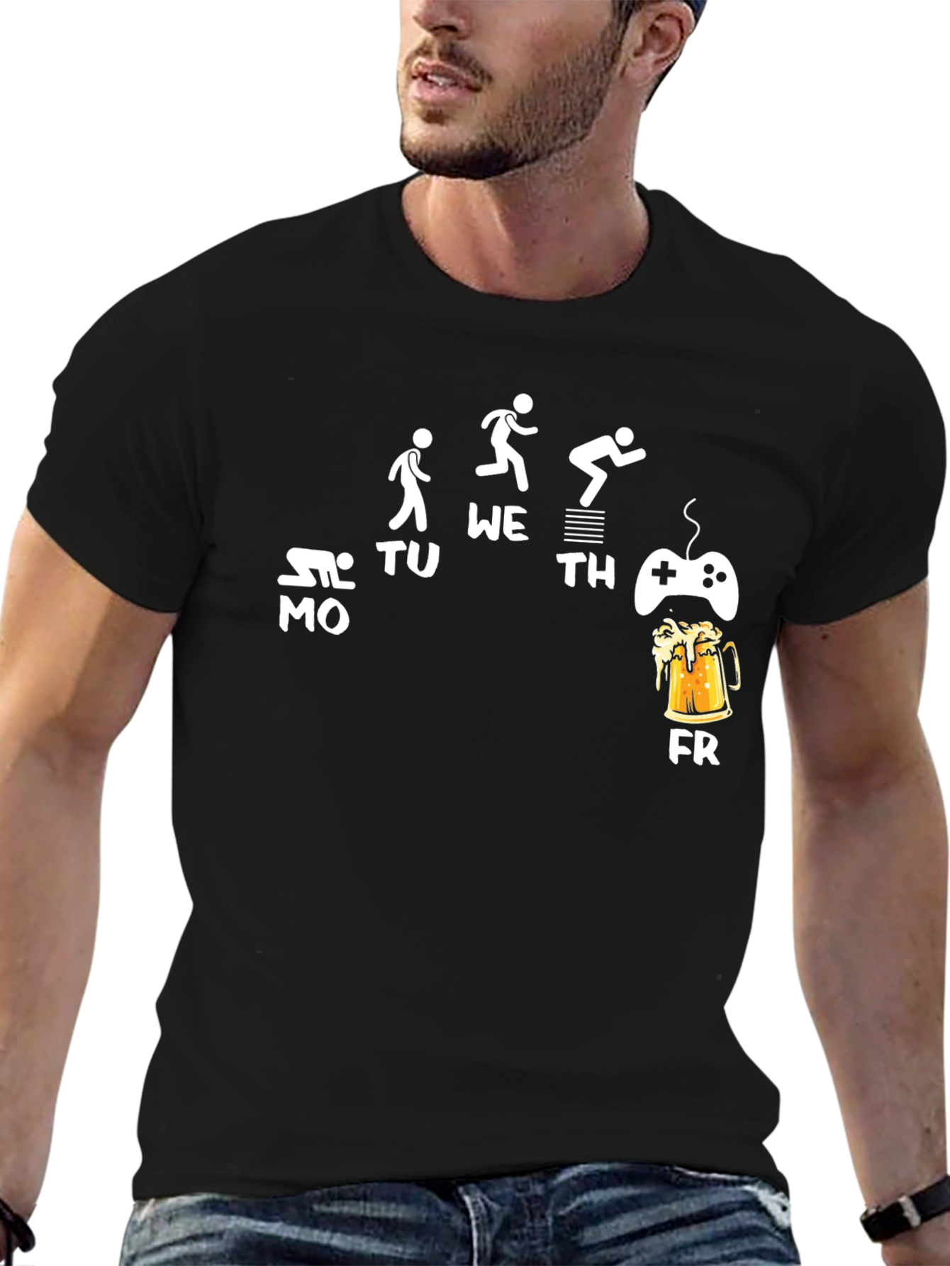 Work Week Gaming & Beer T-Shirt