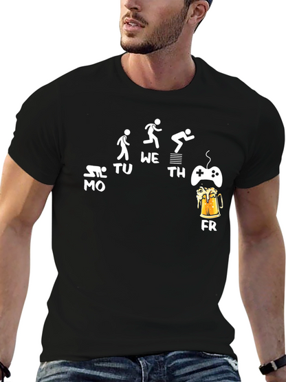 Work Week Gaming & Beer T-Shirt