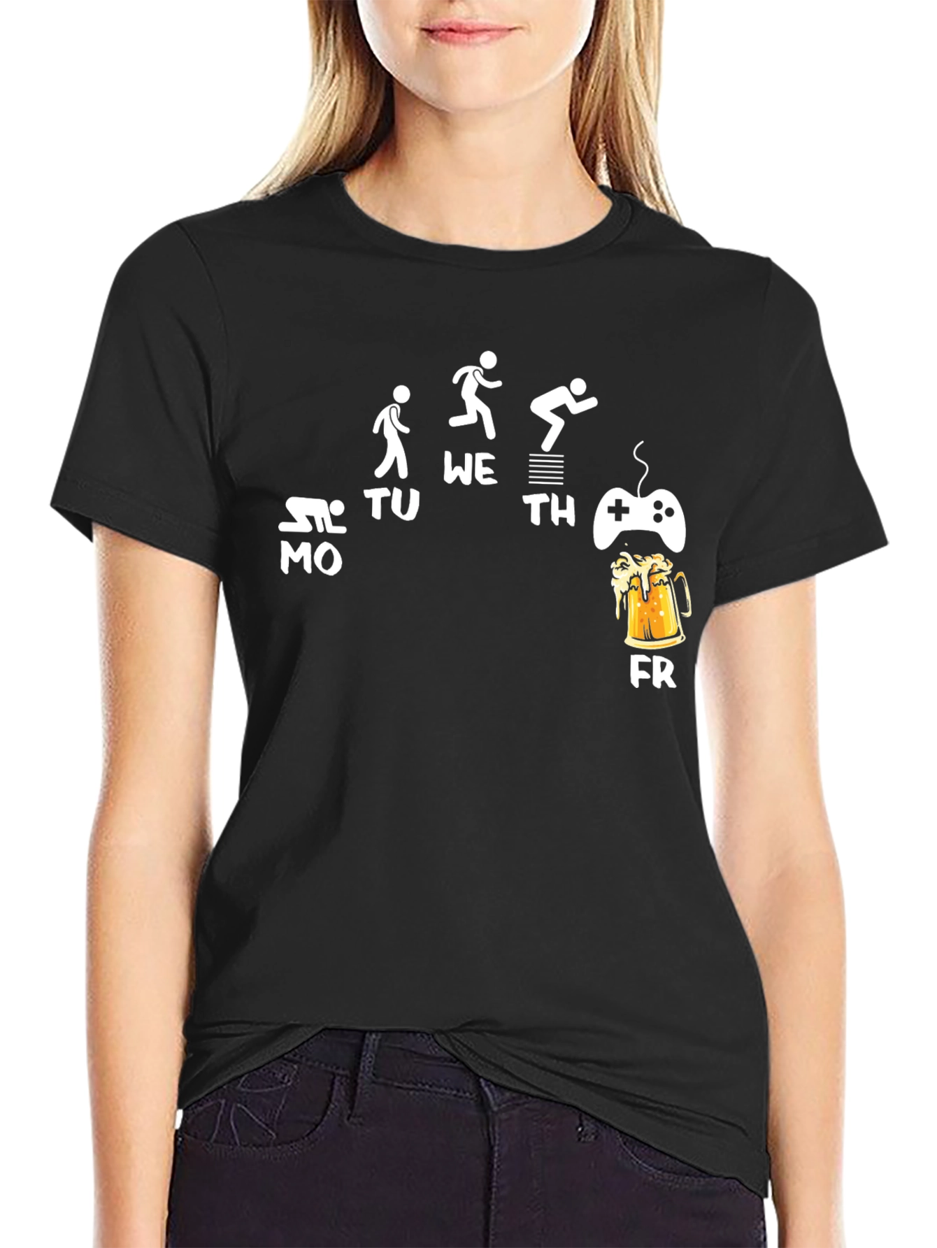 Work Week Gaming & Beer T-Shirt