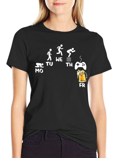 Work Week Gaming & Beer T-Shirt