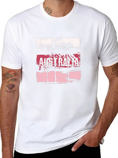 Australia Graphic T-Shirt | Mens Black Tee