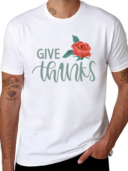 Give Thanks Graphic T-Shirt