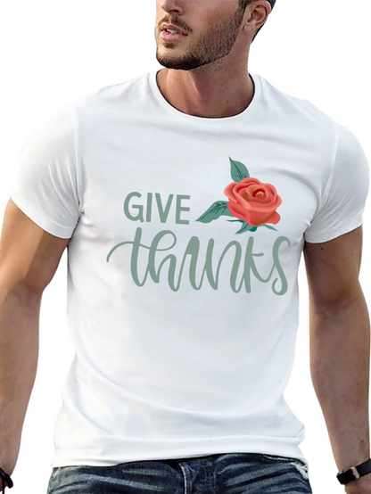 Give Thanks Graphic T-Shirt