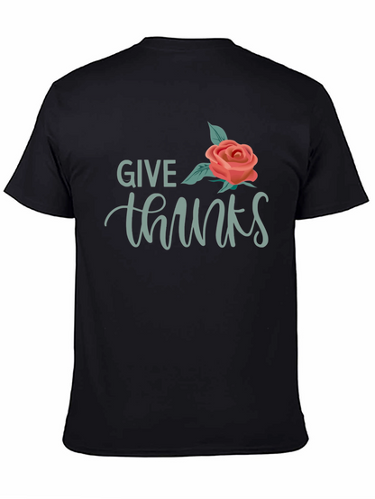 Give Thanks Graphic T-Shirt