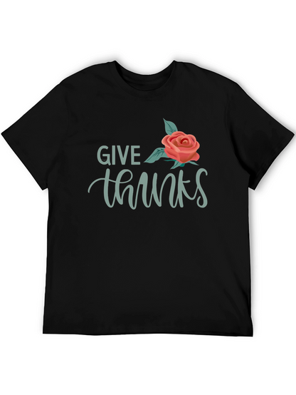 Give Thanks Graphic T-Shirt