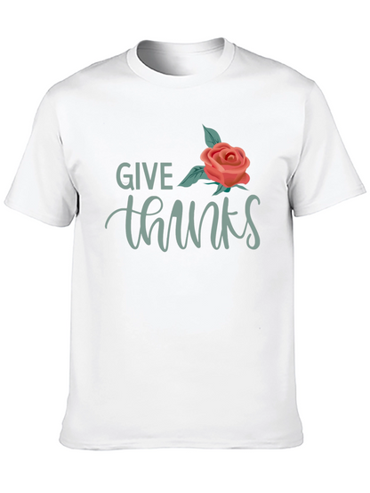Give Thanks Graphic T-Shirt