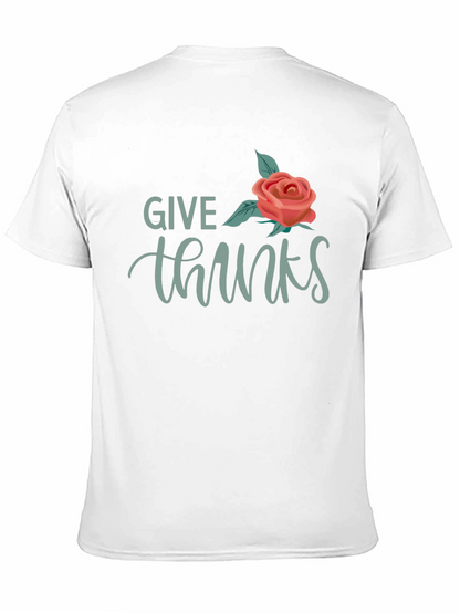 Give Thanks Graphic T-Shirt