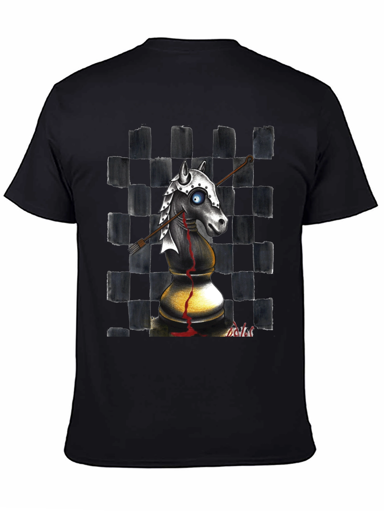 Chess Knight T-Shirt - Edgy Graphic Tee
