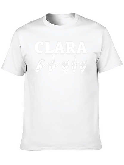 Clara Sign Language T-Shirt - Unisex