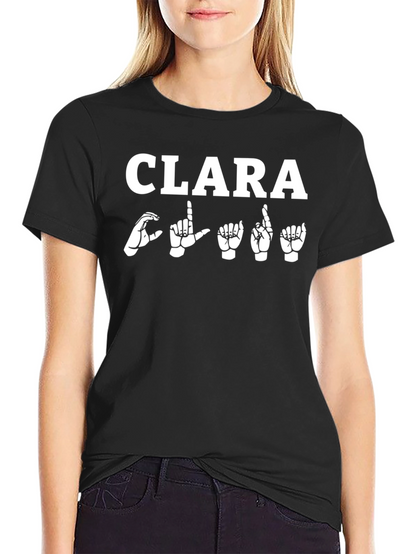 Clara Sign Language T-Shirt - Unisex