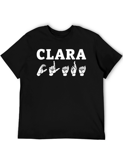 Clara Sign Language T-Shirt - Unisex