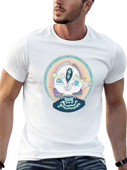 Unique Graphic Tee - Quirky Alien Design