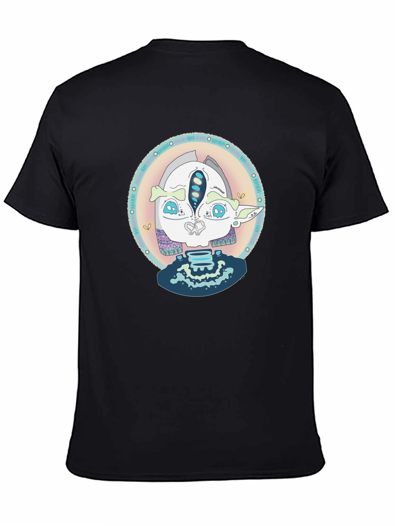 Unique Graphic Tee - Quirky Alien Design
