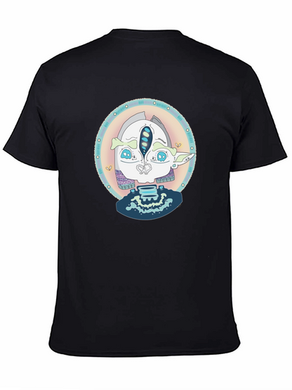 Unique Graphic Tee - Quirky Alien Design