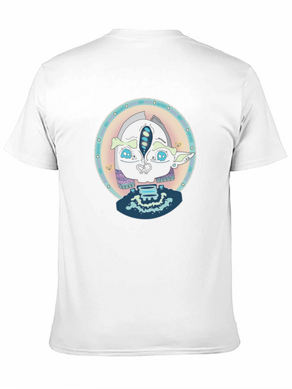 Unique Graphic Tee - Quirky Alien Design