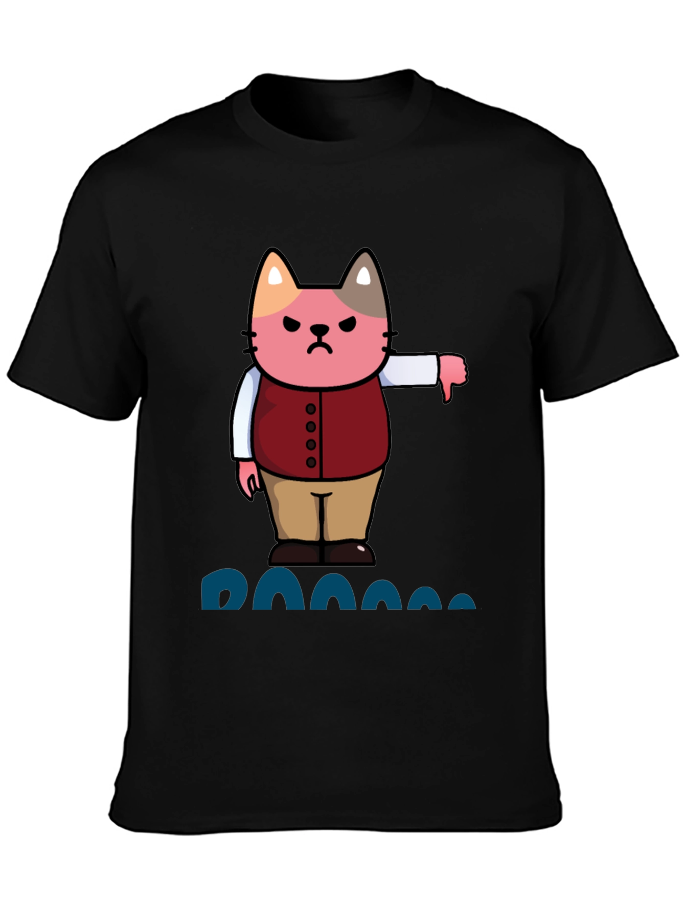 Grumpy Cat T-Shirt - Cartoon Character Tee