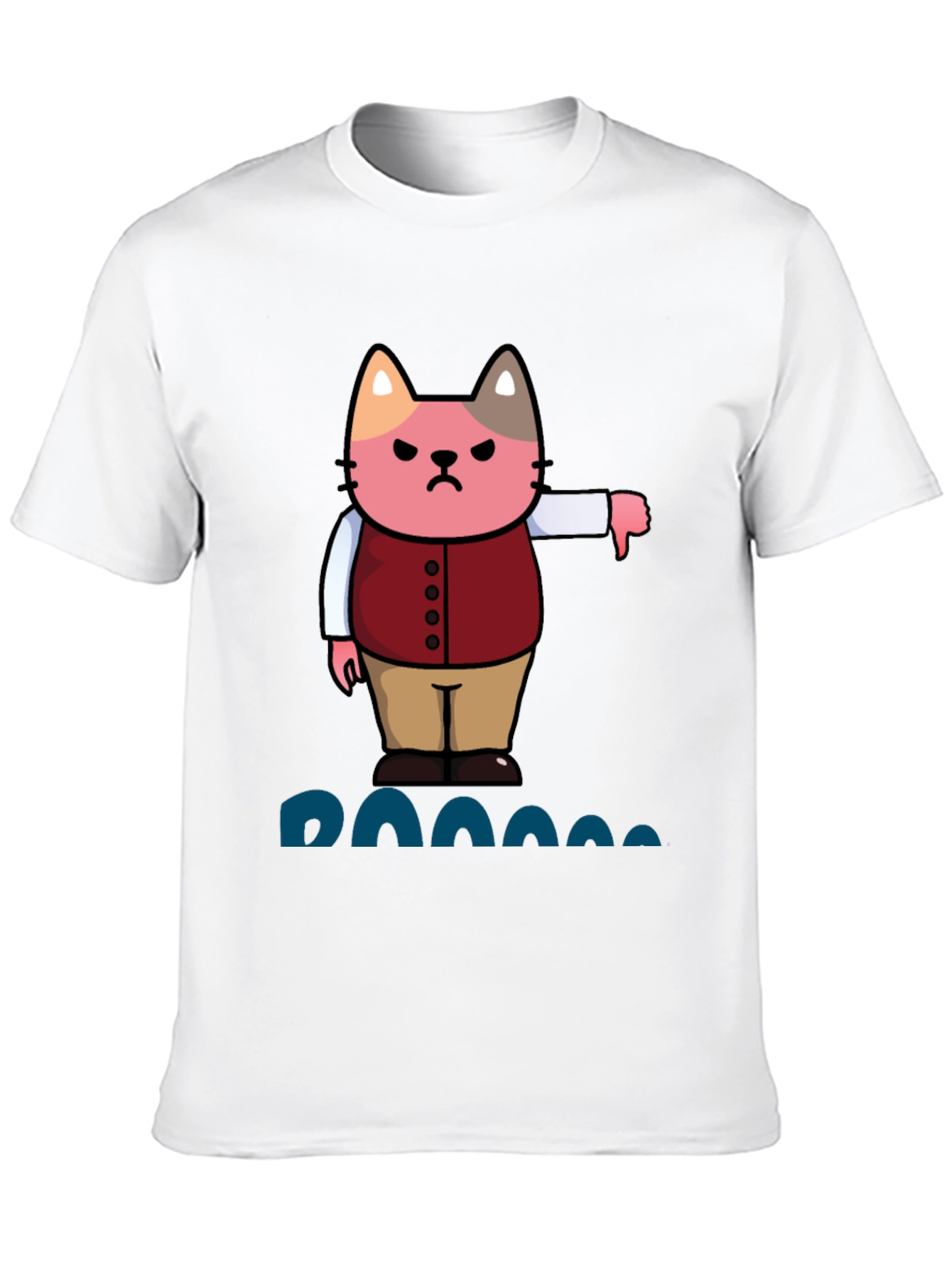 Grumpy Cat T-Shirt - Cartoon Character Tee