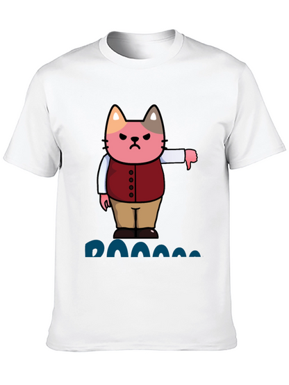 Grumpy Cat T-Shirt - Cartoon Character Tee