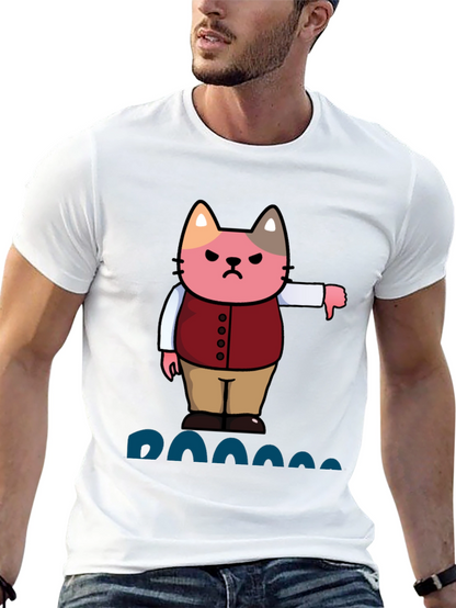 Grumpy Cat T-Shirt - Cartoon Character Tee