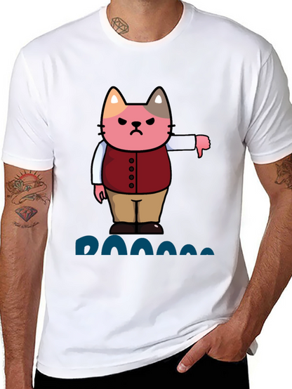 Grumpy Cat T-Shirt - Cartoon Character Tee