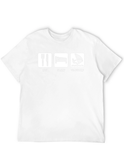 Eat Sleep Windsurf Graphic Tee