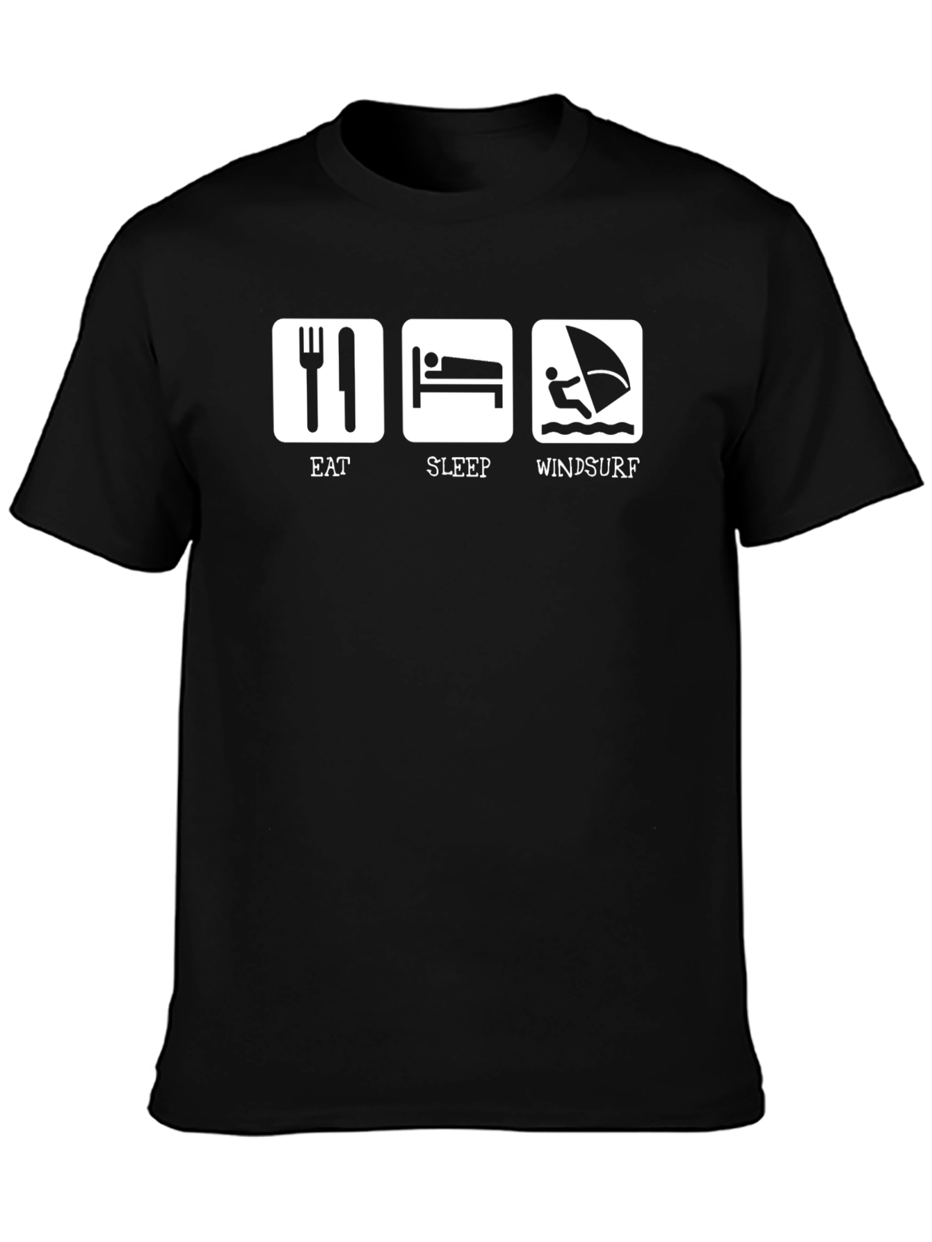 Eat Sleep Windsurf Graphic Tee