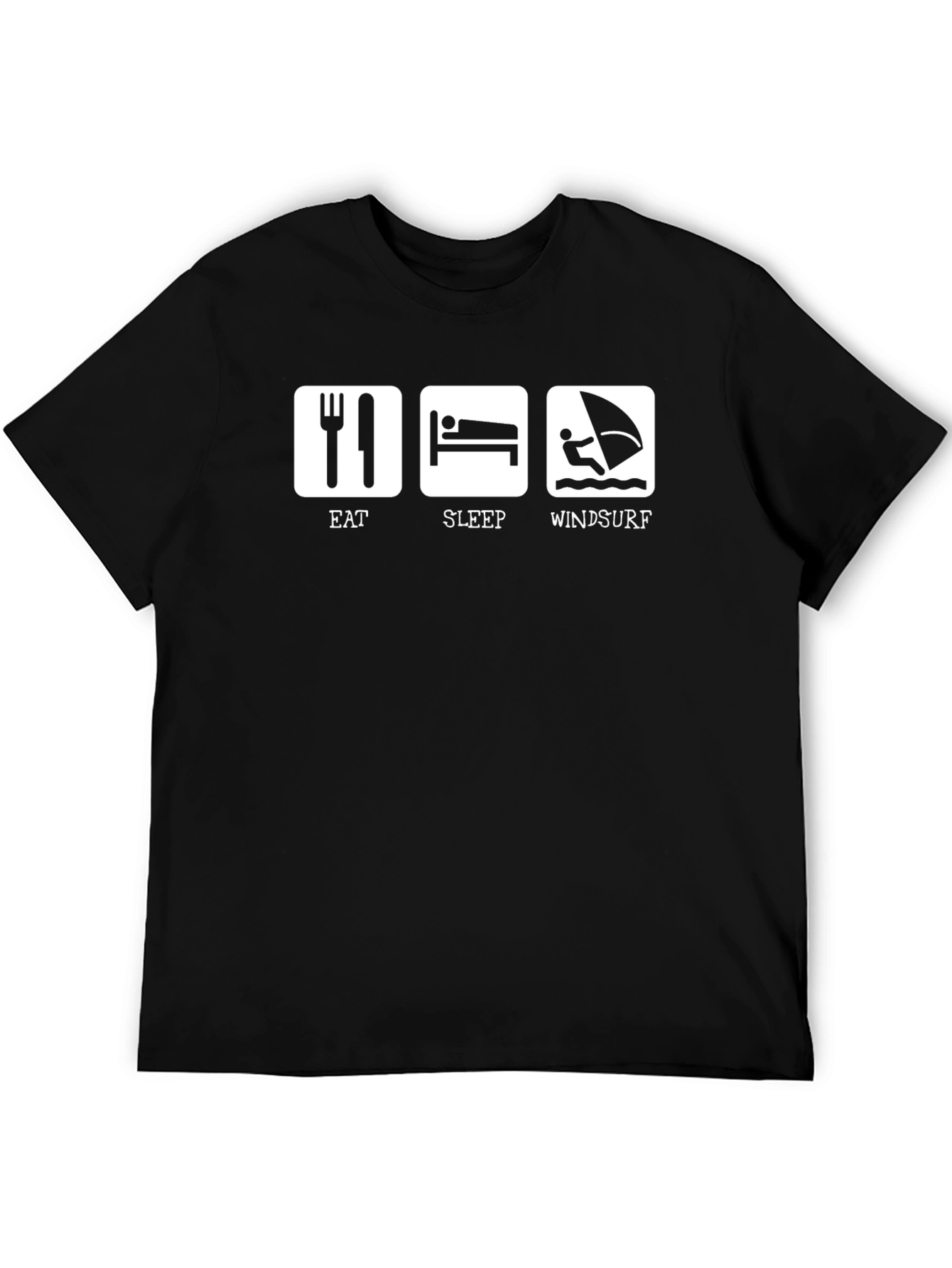 Eat Sleep Windsurf Graphic Tee
