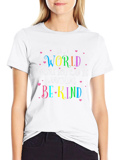 In a World Be Kind Graphic Tee