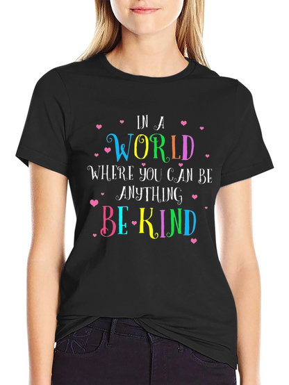 In a World Be Kind Graphic Tee