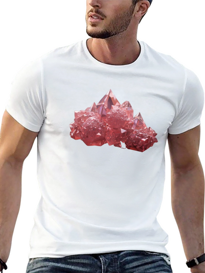 Crystals Graphic Tee - Black