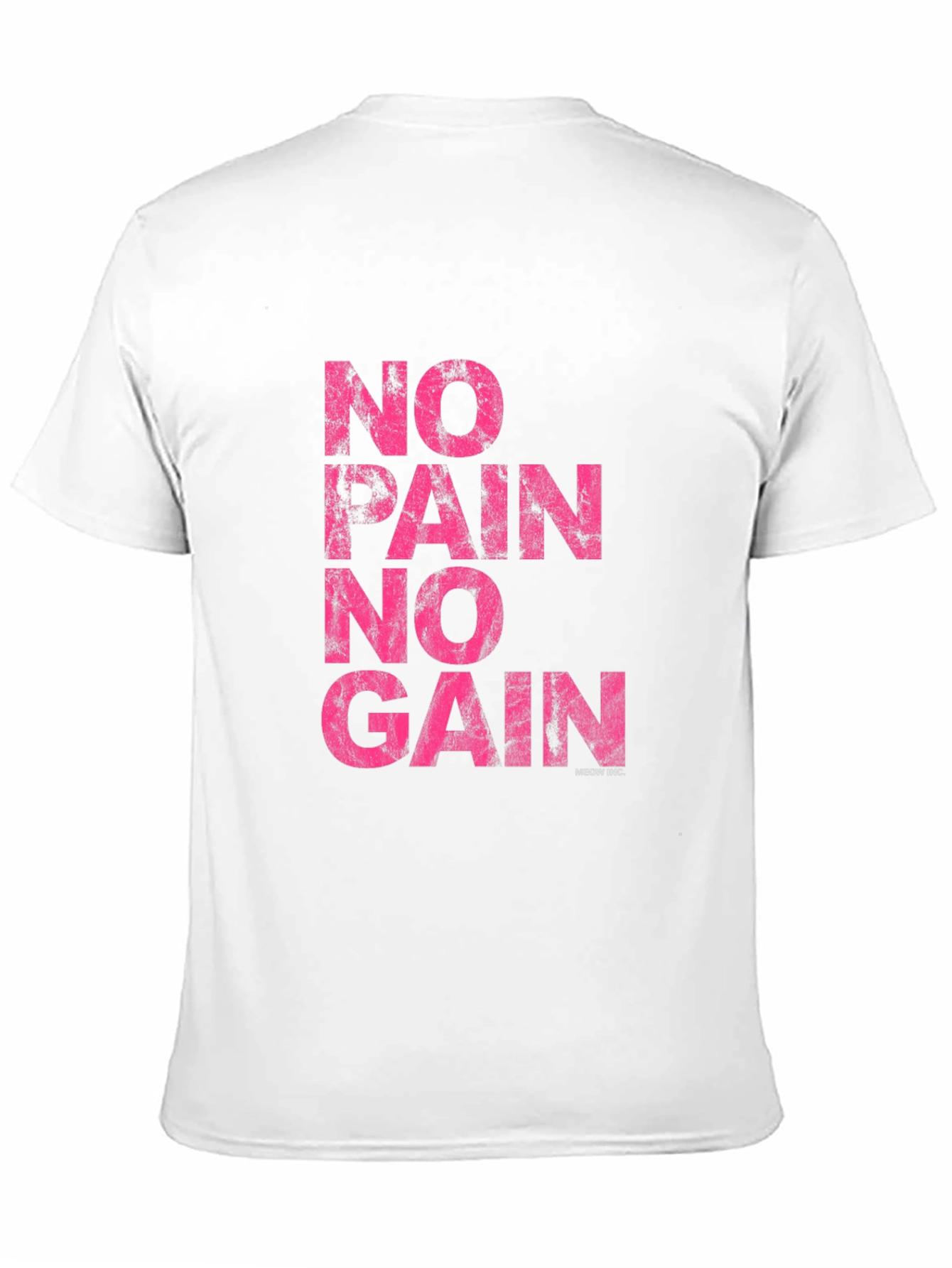 No Pain No Gain Graphic Tee - Black
