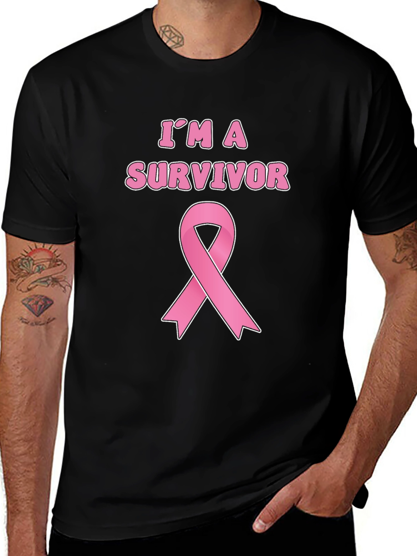 Im a Survivor Breast Cancer Awareness T-Shirt