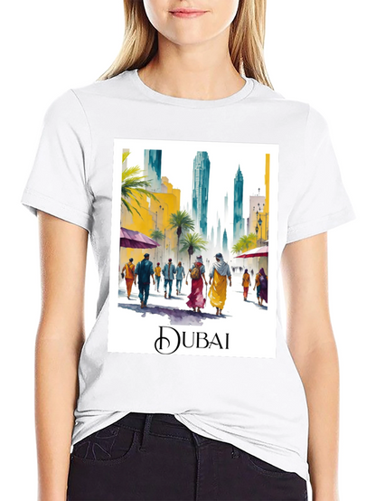Dubai Watercolor T-Shirt