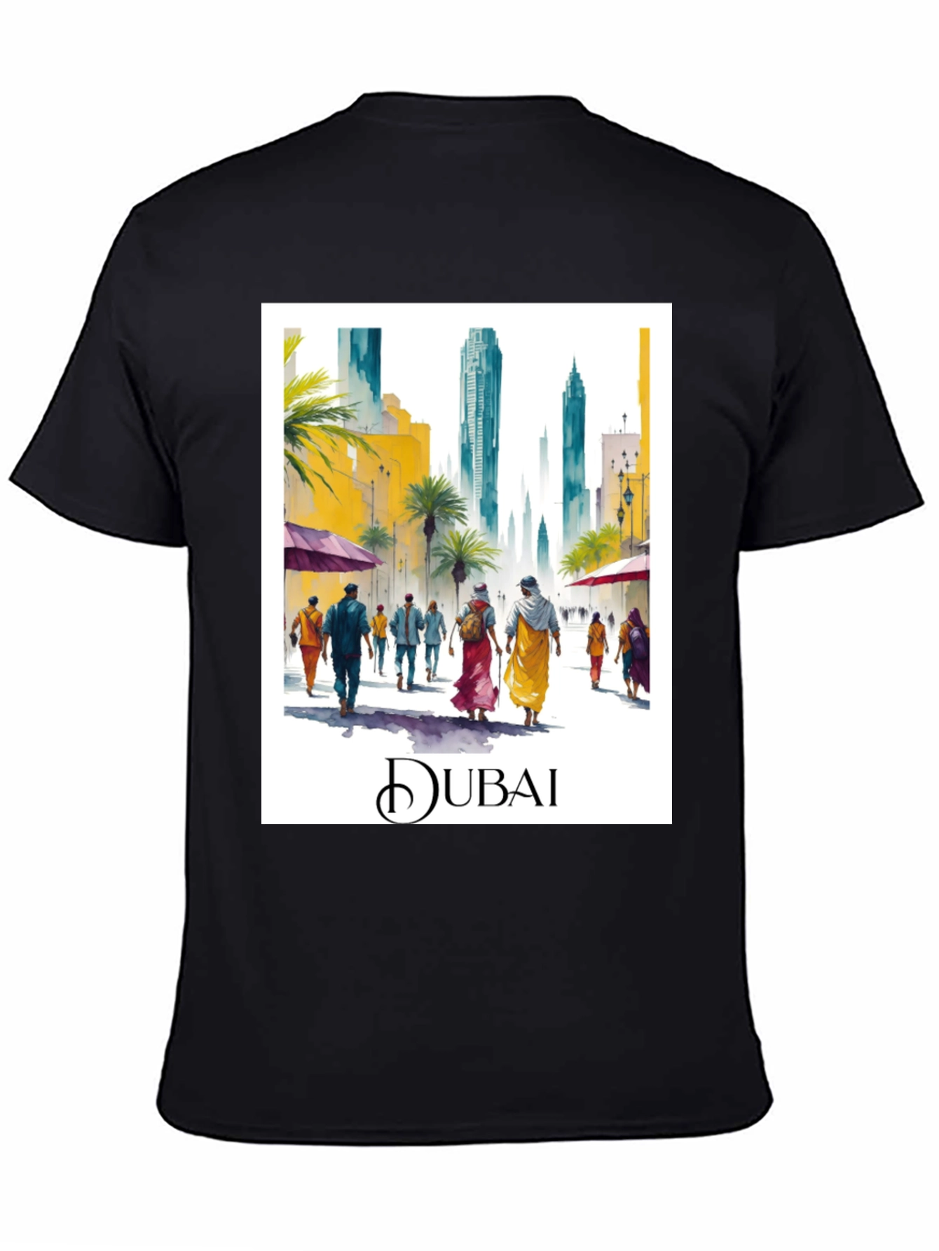 Dubai Watercolor T-Shirt