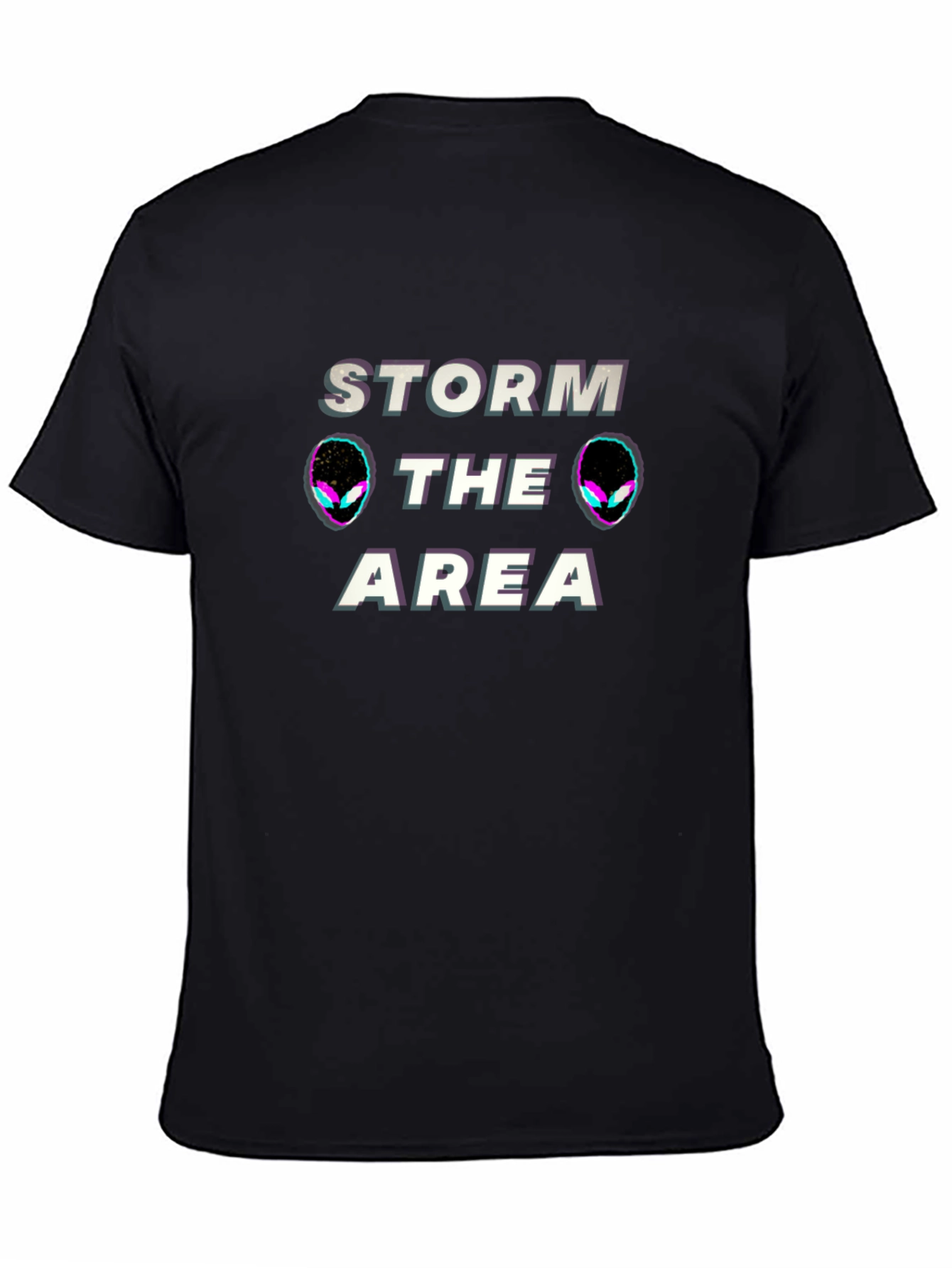 Storm The Area 51 Alien Graphic T-Shirt