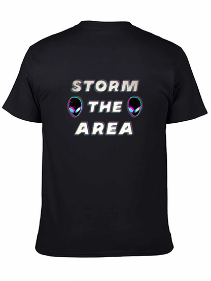 Storm The Area 51 Alien Graphic T-Shirt
