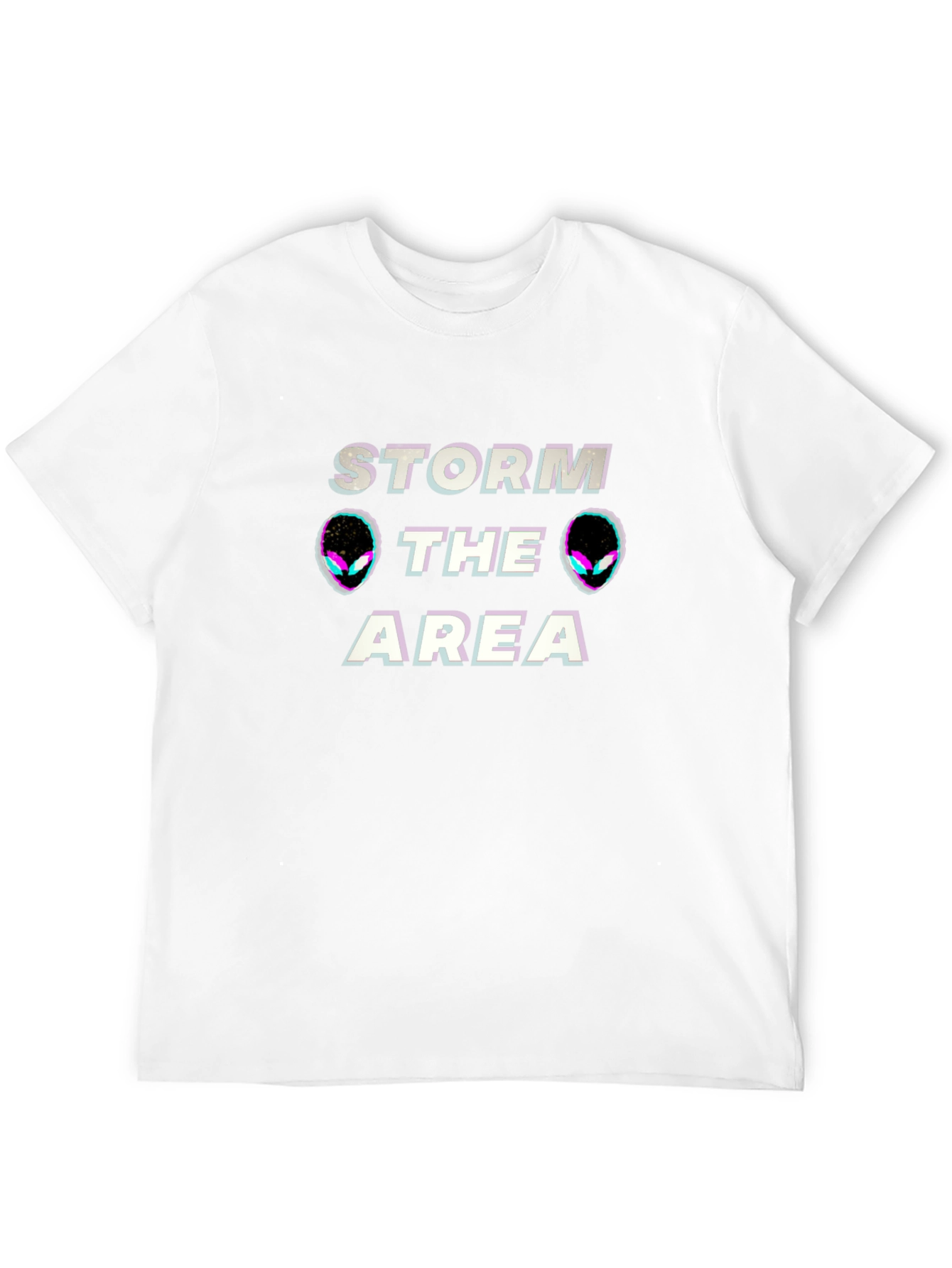 Storm The Area 51 Alien Graphic T-Shirt